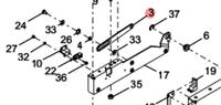  KLF-M3741-00 PLATE,STOPPER YAM